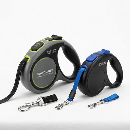 Automatic Retractable Dog Leash - Dual Size Options with Brake & Lock Safety System