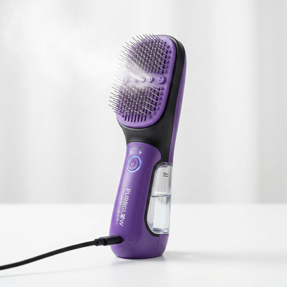 Electric Cat Steam Brush – 3-In-1 Pet Grooming Comb with Water Spray for Cats and Dogs, USB Rechargeable