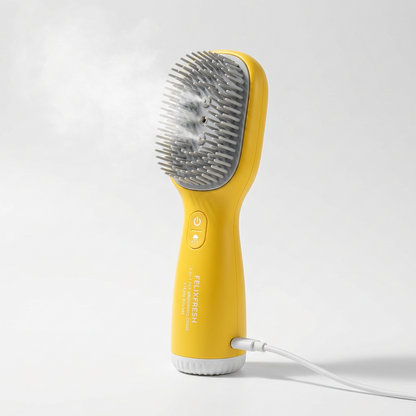 Electric Cat Steam Brush – 3-In-1 Pet Grooming Comb with Water Spray for Cats and Dogs, USB Rechargeable