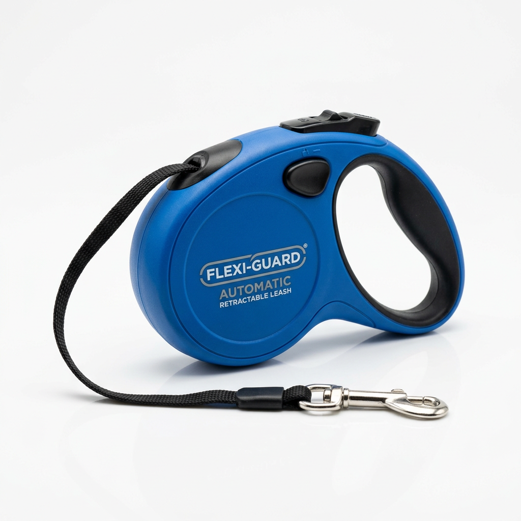 Automatic Retractable Dog Leash - Dual Size Options with Brake & Lock Safety System