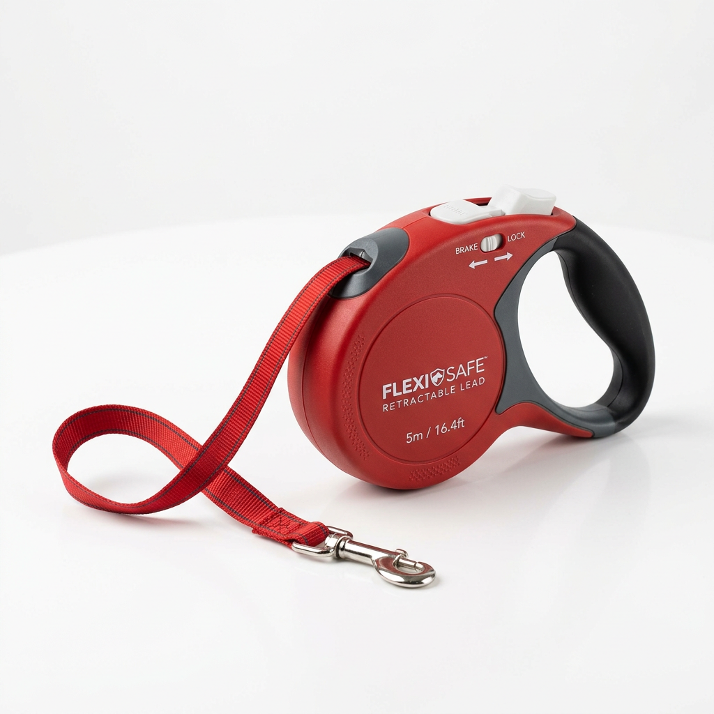 Automatic Retractable Dog Leash - Dual Size Options with Brake & Lock Safety System